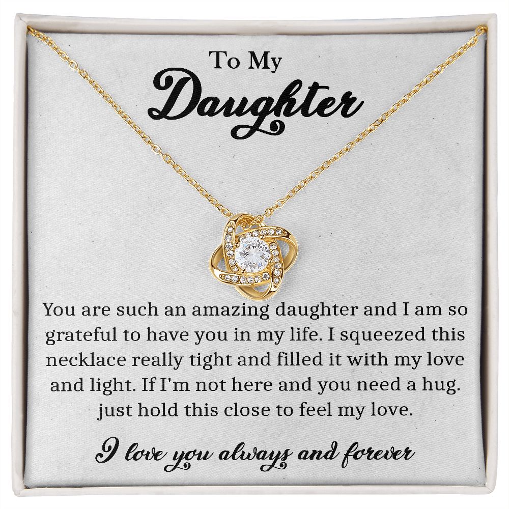 To My Daughter - Love Knot - ST 21.9