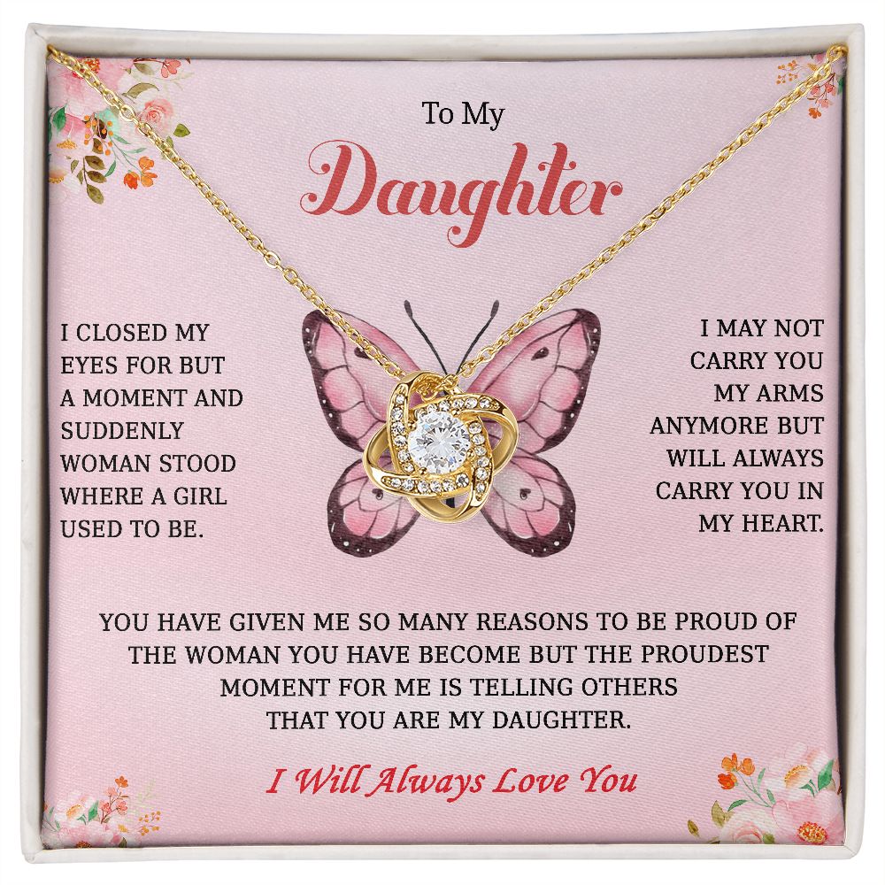 To My Daughter - Love Knot - ST 18.13