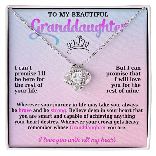To My Beautiful Granddaughter - Love Knot - ST 17.3