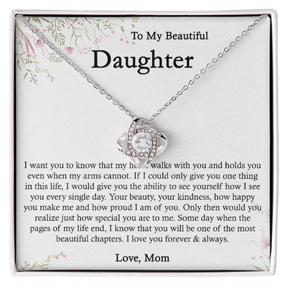 To My Beautiful Daughter - Love Knot - ST 18.12