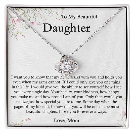 To My Beautiful Daughter - Love Knot - ST 18.12