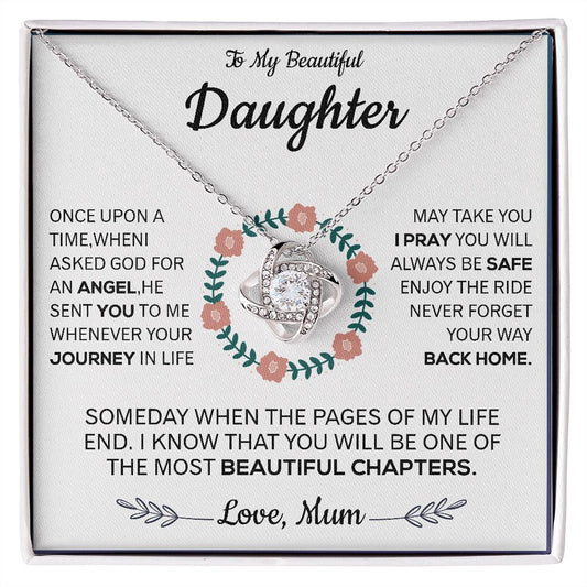 To My Beautiful Daughter - Love Knot - ST 21.6