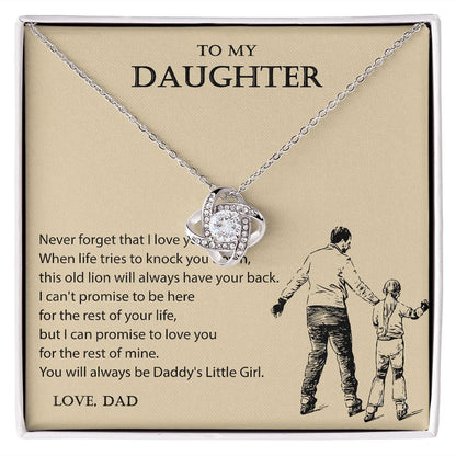 To My Daughter - Love Knot - ST 19.9