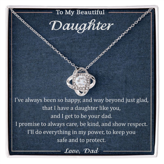 To My Beautiful Daughter - Love Knot - ST 19.6