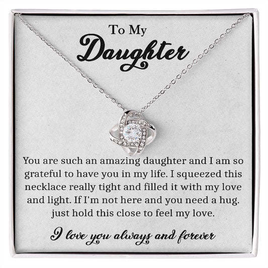 To My Daughter - Love Knot - ST 21.9
