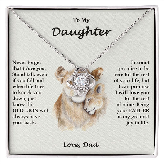 To My Daughter - Love Knot - ST 19.1