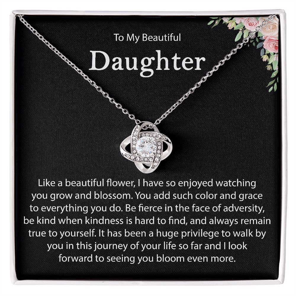 To My Beautiful Daughter - Love Knot - ST 19.4