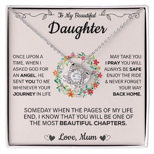 To My Beautiful Daughter - Love Knot - ST 21.7